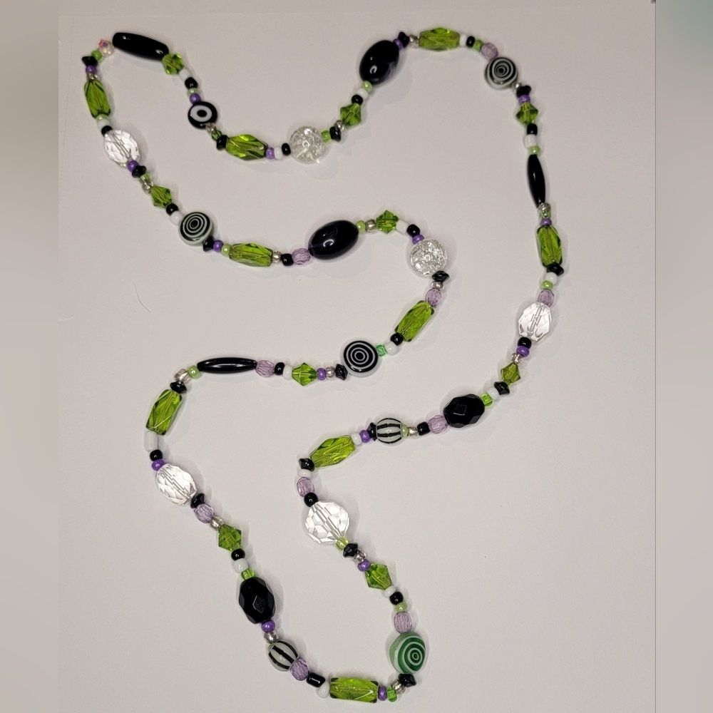 Beaded Necklace (Extra Long: Lydia)